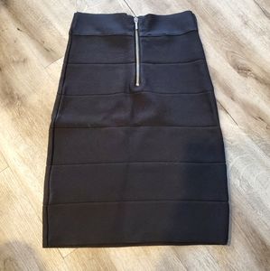 BEBE bandage skirt